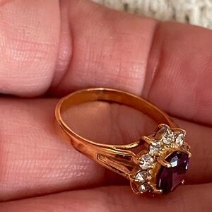 Amethyst and Crystal